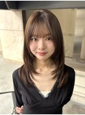 ★イメチェンヘアスタイル外はねボブ美髪ワイドバング