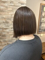 ココカラヘアー ニコ(cococara hair nico)&nbsp;前下がりボブ/顎ラインボブ/前髪あり