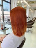 【大人可愛い20代30代40代】オレンジカラー
