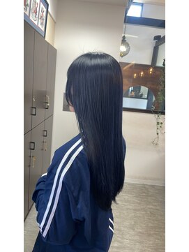 コアヘアー(core hair) ネイビーカラー