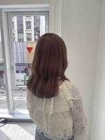 プライズ 表参道原宿店(prize)&nbsp;ピンクベージュハイトーンカラー暖色系原宿表参道