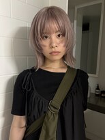 ロジ(loji)&nbsp;ボブレイヤー×ホワイトパープルね