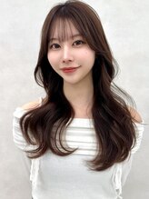 盛れ感抜群！くびれレイヤーカット［前髪カット/ブリーチなしダブルカラー/レイヤーカット/ボブ/韓国］