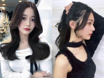 ラビス 浦和(Lovis)の写真/【前髪カット+顔周り韓国風レイヤー¥2900～】ヌケ感/女性らしさ/小顔全て叶うStyle提案◎[浦和]