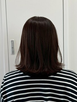 アンブルリュクス 中野(amble luxe) 透明感バイオレットカラー/ダメージレスカラー