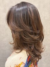 ヴィフアヴェダ(Vif AVEDA)&nbsp;ナチュラル立体レイヤースタイル