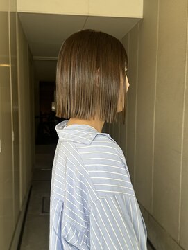 ギフト(GIFT) くすみ beige , ぷつっと bob