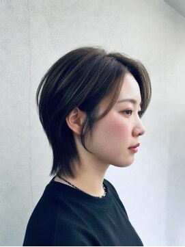 オーク ナチュリ(OAK×NACHUL) ハッシュカット　レイヤーカット　ハイライト　顔周りカット