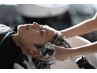 メンズカット＋眉毛カット＋高濃度炭酸YUME SPA（ヘッドスパ）