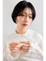 アピィス(appiis)&nbsp;ミルクティーブロンド/ダークブルー/デジタルパーマ/横浜西口