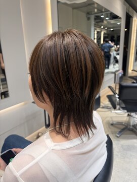 ヘア デザイン リスク(HAIR DESIGN RISK) 【RISK 白井琴菜】 三鷹 ウルフショート
