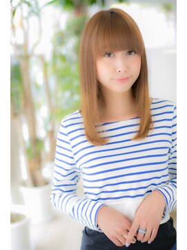 エヌアンドエーコンティ(N&A CONTi) レイヤーロング×ナチュラルストレート