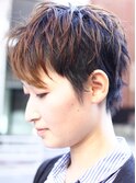 【Barouche】　ボーイッシュなショートヘア　堀江