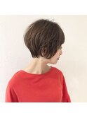 Coast.ショートボブ×ビフォーアフター×アディクシーカラー