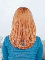 プロデュース 相模原店(Produce)&nbsp;センターパート♪ヌーディーカラー☆セミディ