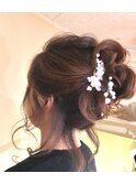 浴衣着付け+ヘアセット