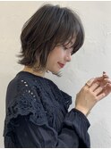 大人可愛い/外ハネボブ/ショートボブ/インナーカラー/江角