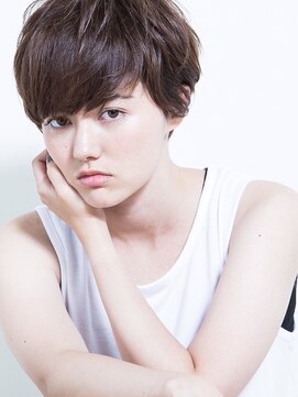 メイクス 表参道(MAKE'S omotesando) MAKE'S  柔らかい質感のマニッシュショート/黒髪OK