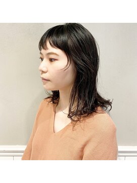 フェンヘアーアイス 中目黒(Fen.hair ici) ミディアムヘア　前髪