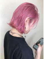 ハロー(Hollow)&nbsp;【ベイビーピンク】石橋/箕面/池田/ダブルカラー/ケアブリーチ