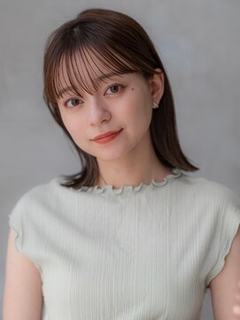 ハバナ 新宿(HAVANA) 小顔ヘア/ヌーディーカラー/くびれボブ/20代30代40代