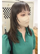 コス(kos)&nbsp;大人かわいい/ヌーディカラー/似合わせカット/ダブルカラー