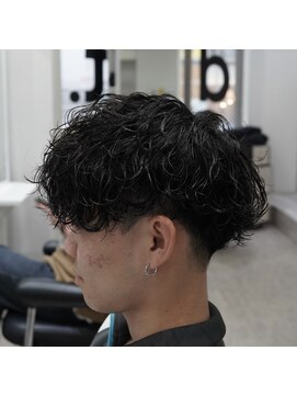 メンズ サロン ドット トウキョウ 町田店(men's salon dot. tokyo) 波巻き×刈り上げマッシュ