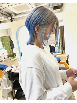 ヘアーメイク コラソン(hair make corazon) 似合わせカットメルティカラー着物フェミニンロング