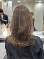 ヴィオットバイサロン(Viot by Salon) ＊くびレイヤーエモージュ前髪パーマグレーベージュレイヤーボブ