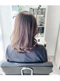 silver beige♪鎖骨下ミディアム【髪質改善オージュアサロン