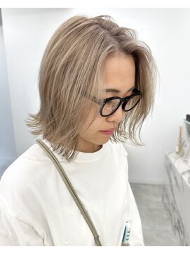 ベレーザ 渋谷(BELEZA) 5686シルキーベージュハイライトグレーベージュハイトーンカラー