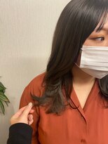 ライズ バイ レボ(RISE by REVO) 大人かわいい/レイヤーロング/グレーベージュ/前髪パーマ/我孫子