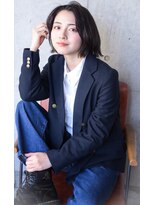 ヘアーアンドビューティストーリア 蒲田店(hair beauty STORIA)&nbsp;切りっぱなしボブ