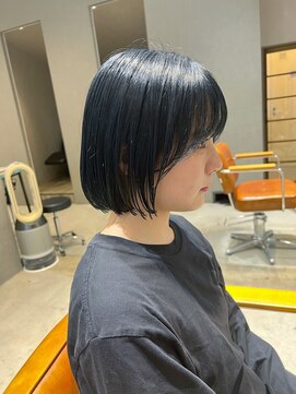 クルニエ(crenier) ネイビー/ボブ