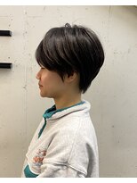 ハルキ ミナト ジャパン オオサカ(HARUKI MINATO japan OSAKA)&nbsp;40代50代小顔似合わせカットくびレイヤーエモージュ大人可愛い