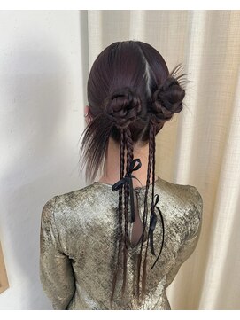 ソノ(sono) タイトアレンジ タイトヘア カチモリ イベントヘア 個性派