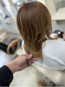 ロジーリリーヘアーズ(Rosy Lily hair's) ロングウルフ