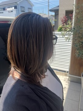 アザー(OTHER) ミディアムレイヤースタイル