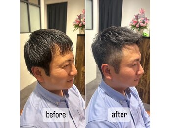 リアマン(REAR MAN)の写真/【月～金は21時まで営業◎】当日予約OK！ビジネスマンの支持率No.1【上尾駅２分/メンズ美容室】