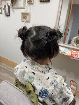 コチ(cochi) ゆるふわお団子ヘア