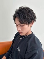 キングオブヘア バイ ノイズ 梅田茶屋町店(KING of hair by NOISM) *NOISMツイストスパイラルツーブロックマッシュセンターパート