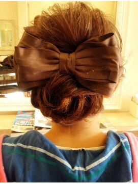 ヘアーデザインエスケープラス(HairDesign SK Plus) パーティーアップローズ@30代/40代/50代