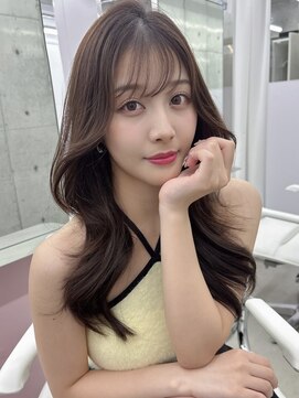 エヌアイ オモテサンドウ(ni omotesando) 憧れ韓国くびれヘア/顔まわりカットレイヤーカット艶髪黒髪