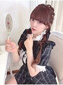 石田萌依ちゃん＊編み込みおさげヘア＊まゆ