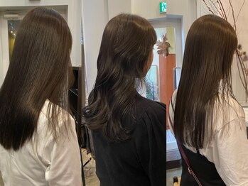 エクテ(ecouter)の写真/ずっとキレイでいてほしい-。頭皮と髪に優しい【ノンジアミンカラー】でダメージレスにツヤめく美髪へ。