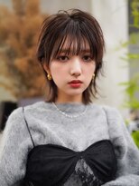 ギークス(GEEKS)&nbsp;【GEEKS渋谷】冬のモーヴカラー/ウルフカット/冬カラー/20代30代