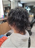 スパイラルパーマ