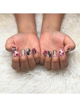 ヘアーアンドエステ ハラダ 滝ノ水店(Hair&Esthe Harada) Valentine nail