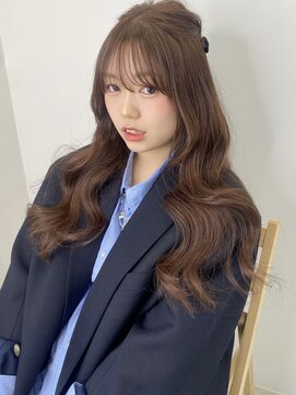 スティル カラン(STILL calin) 【宮川】ブリーチなしカラー/シフォンベージュ