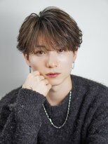 オーシャントーキョー 渋谷(OCEAN TOKYO)&nbsp;フェザーパーマセンターパート刈り上げショートシャドウパーマ